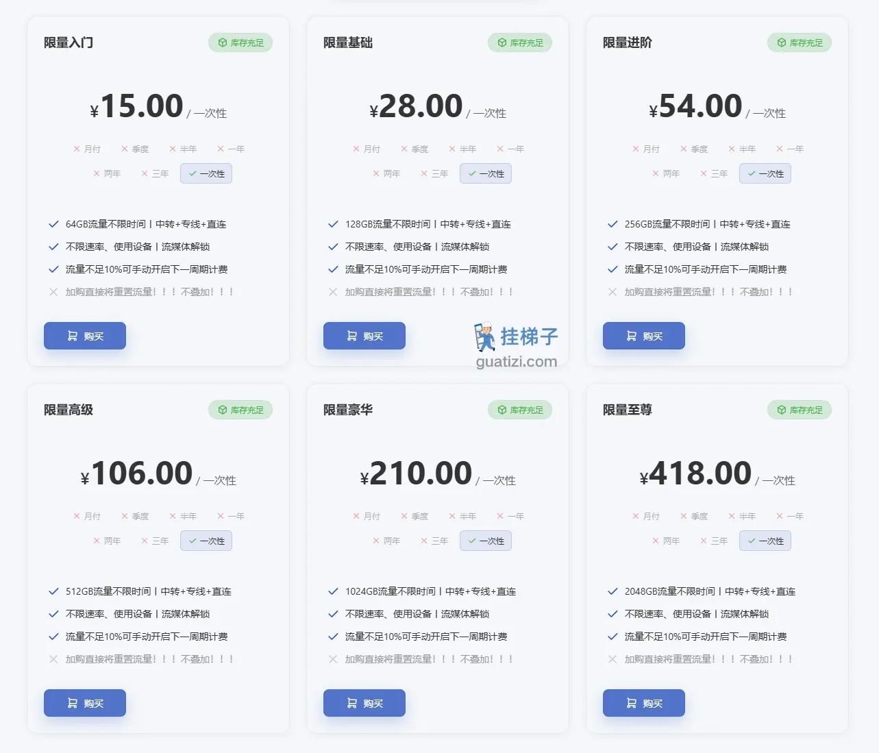 山海云机场按量付费流量包价格截图 山海云机场按量付费流量包价格截图