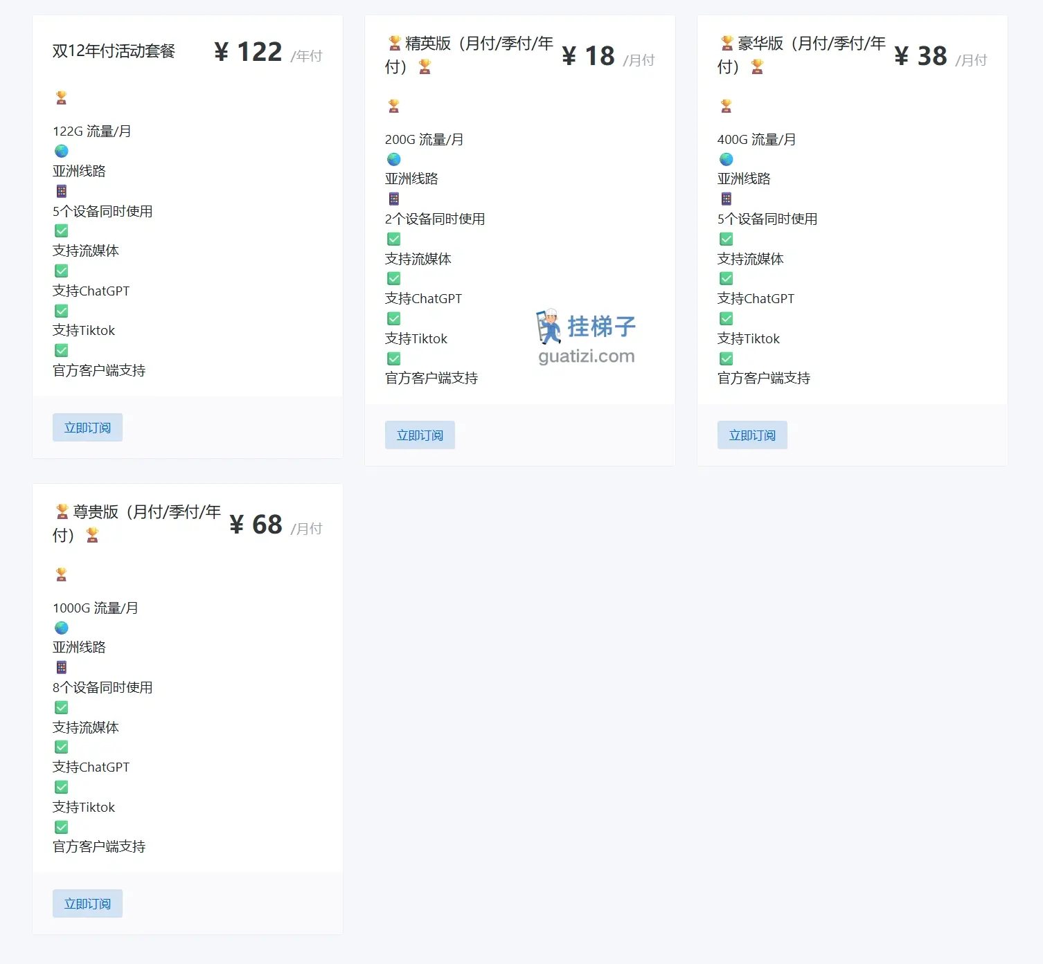 猫跃云机场订阅价格 猫跃云机场订阅价格